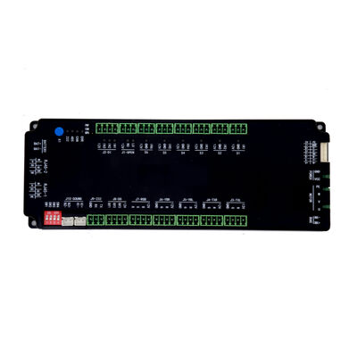 초슬림 75mm 보행자 회전식 개찰구 제어 보드 - 통합 서보 드라이브, 6쌍 IR 입력, 음성 및 RGB 출력