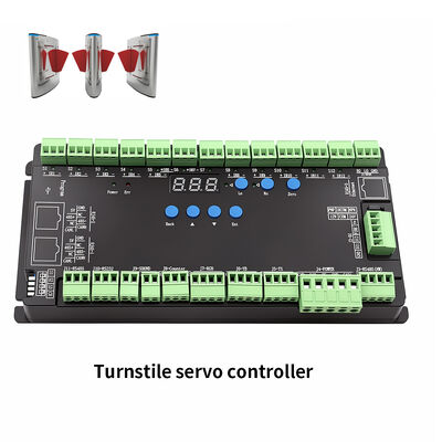 DC20~30V 터니스타일 서보 컨트롤러 RS232, RS485, CAN, Modbus 통신 지원 -25~55°C, 스피드 게이트, 윙 게이트, 스윙 게이트에 적합